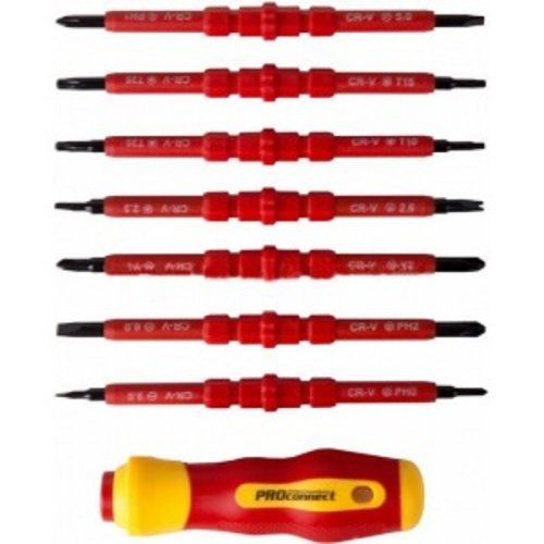 Набор диэлектрических отверток Proconnect (8 предметов)   картинка